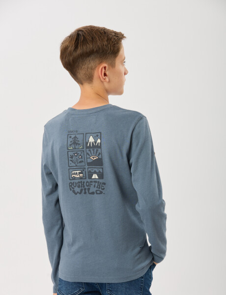 REMERA ESTAMPADA Piedra