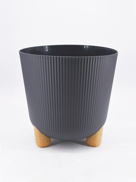 MACETA NOSTALGIA GRIS