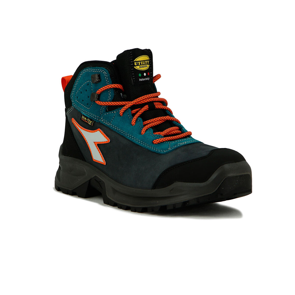 Bota De Seguridad Diadora Utility S3 Wr Ci Src - Gris-azul 