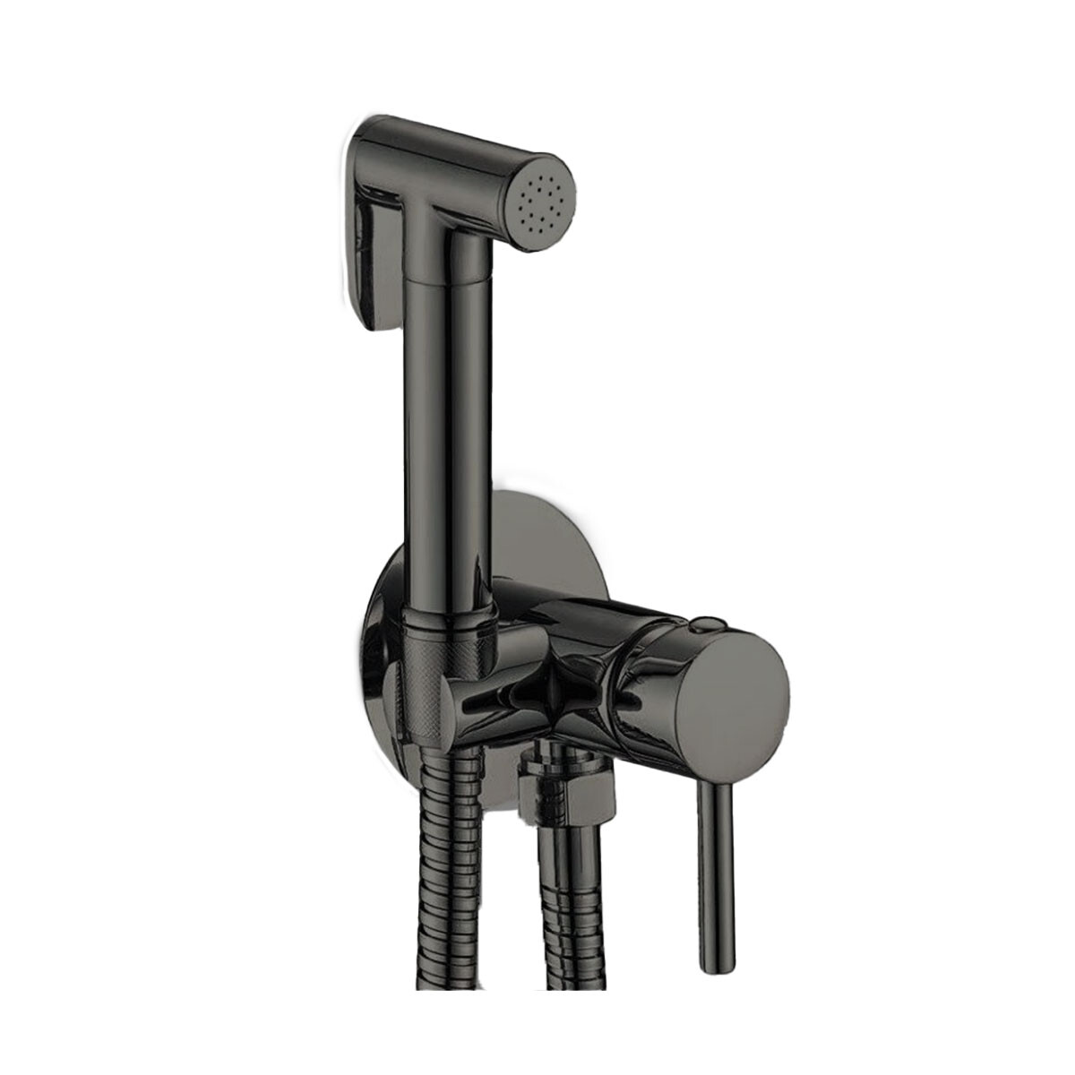 Griferia Ducha Higienica Embutir Gun Metal - Signature 