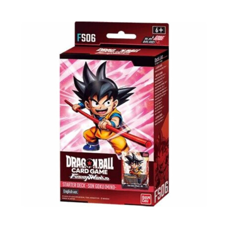 Dragon Ball Super Fusion World - Starter Deck - Son Goku (Mini) [Inglés] Dragon Ball Super Fusion World - Starter Deck - Son Goku (Mini) [Inglés]