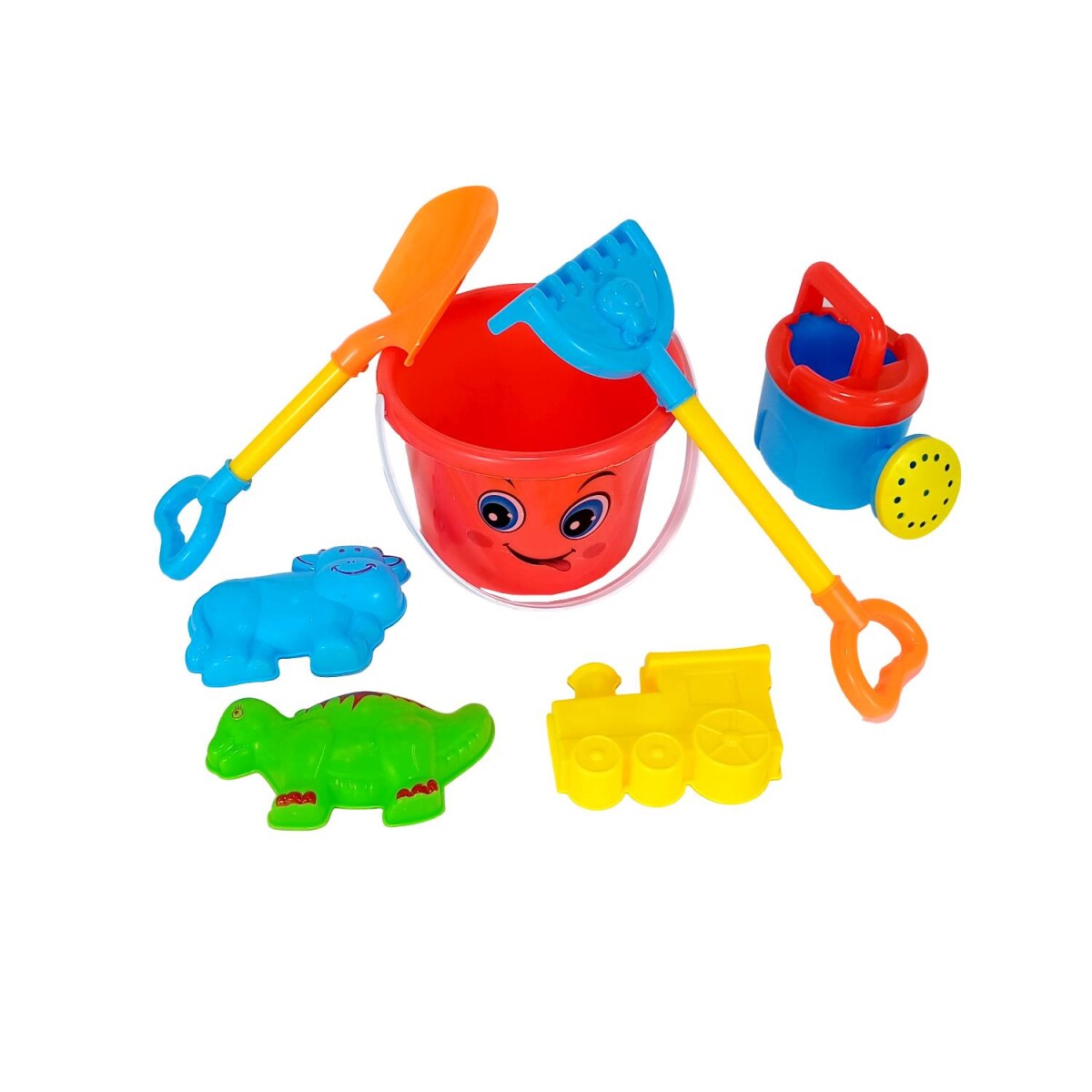 3X2 OUTLET Balde con accesorios de playa - 3x2 Outlet Balde Con Accesorios De Playa 