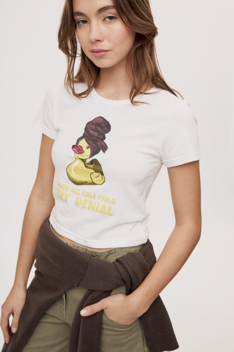 REMERA DEMENCIA Blanco