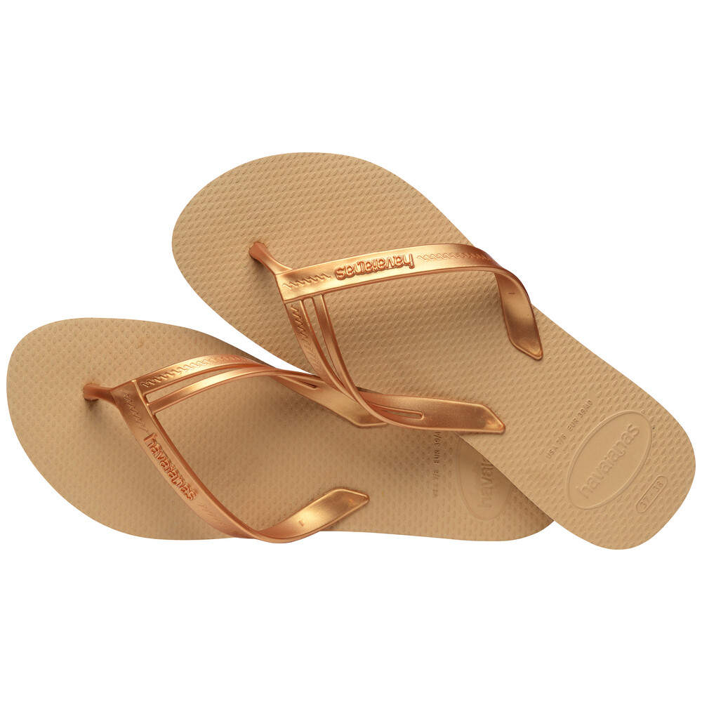 Sandalias Havaianas Elegance Mujer Dorado