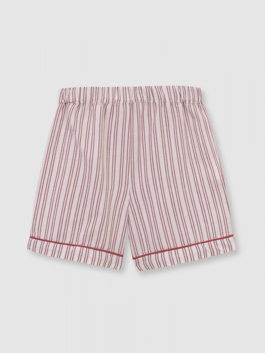 Pijama Oxford Rosa