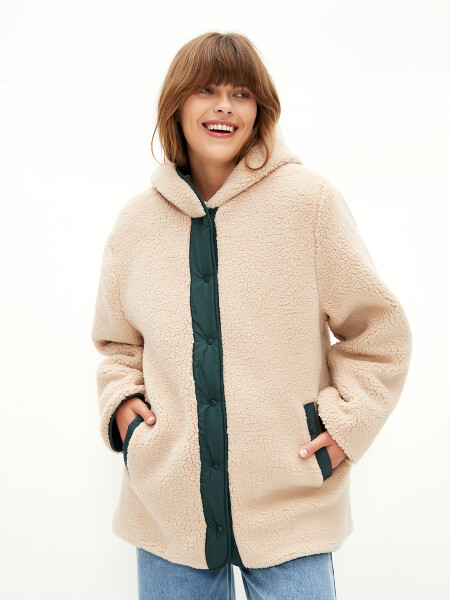 CAMPERA CORD VERDE OSCURO