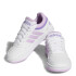 Championes de Niños Adidas Hoops 3.0 Blanco-Lila-Violeta