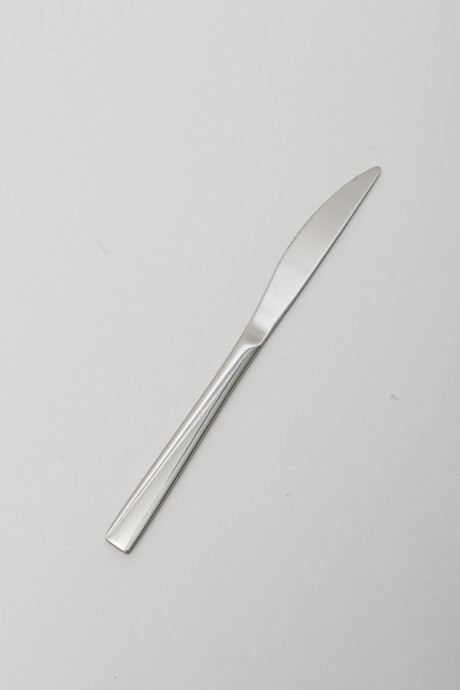 Cuchillo Asher Set 4 Un. Plateado Brillante Color Unico