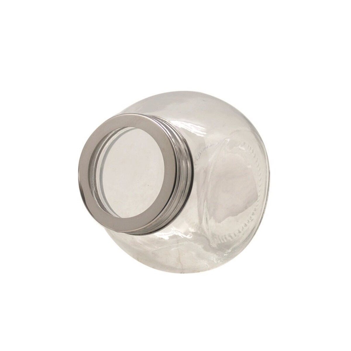 RECIPIENTE REDONDO 170ML C/TAPA METAL. D8XH6CM 