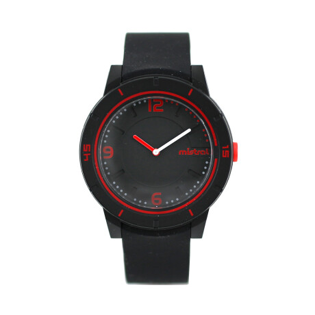 Reloj Mistral Deportivo Silicona Negro. "Producto sin caja" 0