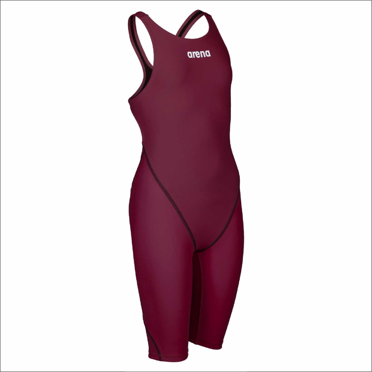 Malla De Competición De Mujer Arena Women's Powerskin ST 2.0 - Bordo 