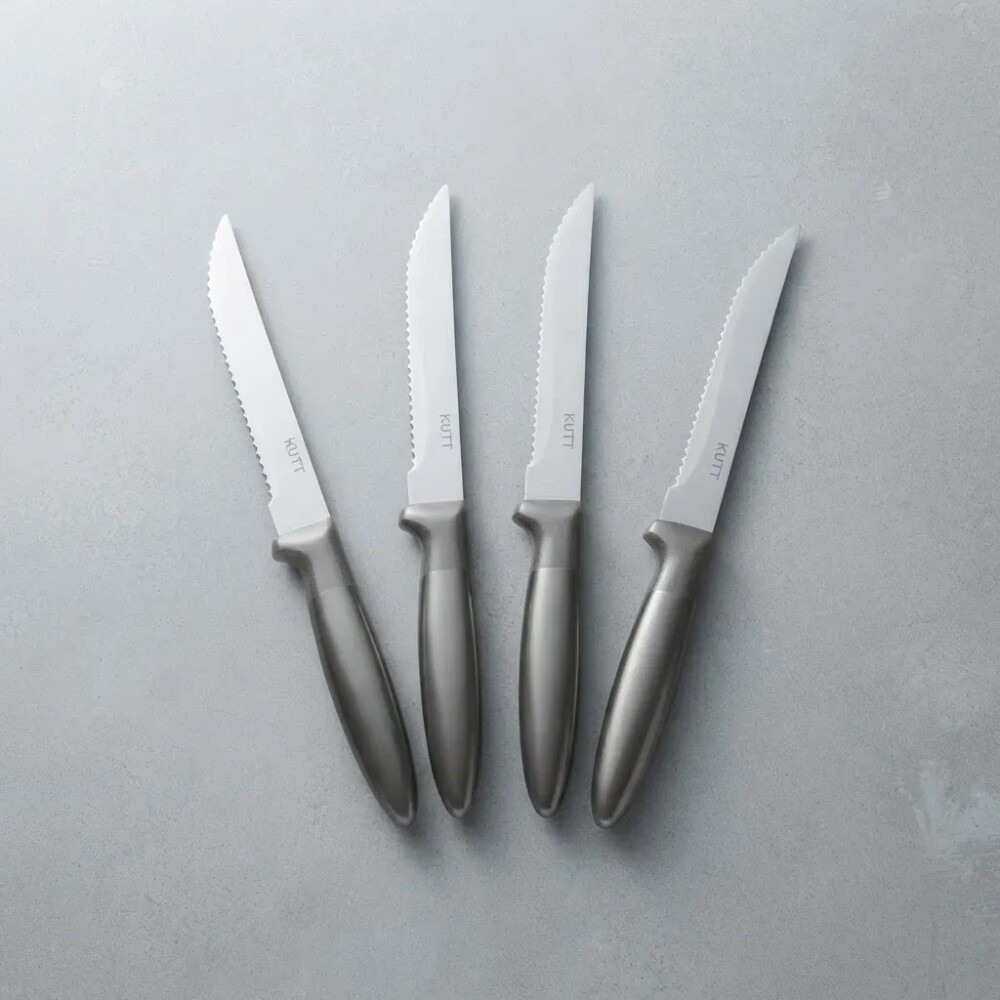 Cuchillo mango plástico gris KU001C1 KUTT Cuchillo mango plástico gris KU001C1 KUTT