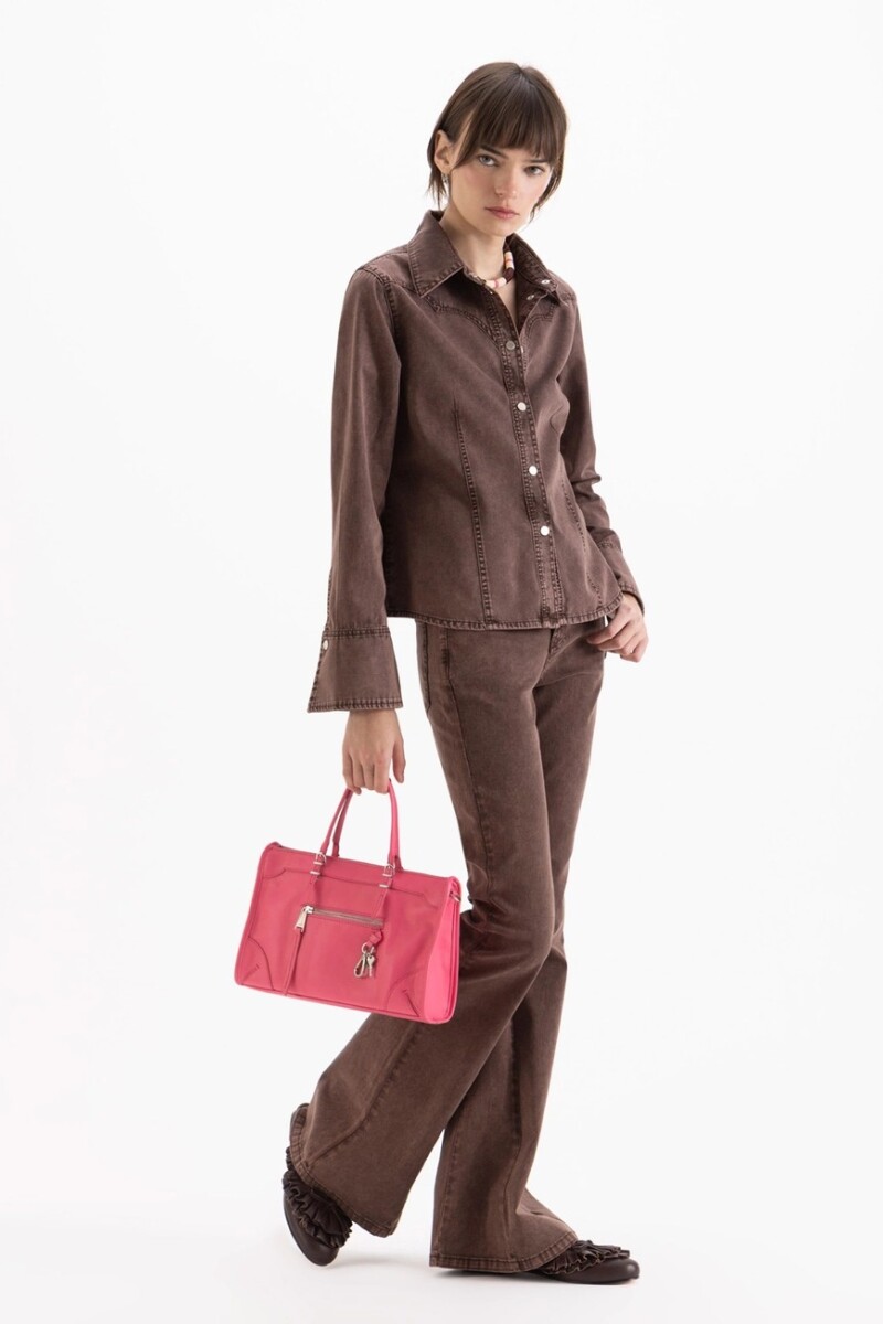 CAMISA SAND Chocolate