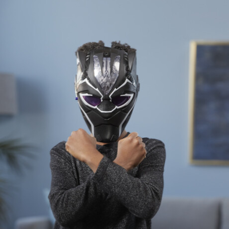 Máscara Luminosa de Vibranium Marvel Black Panther 001