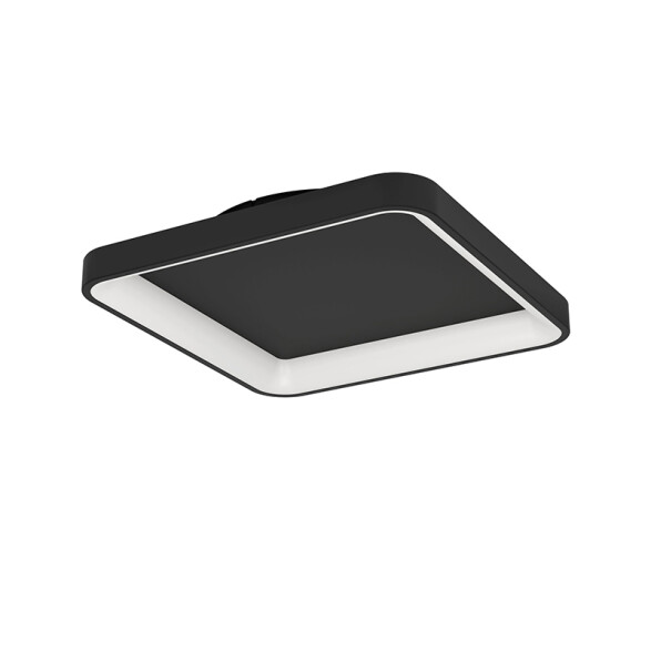 Plafón negro LED 12W blanco dinámico LORETELLO EG1228