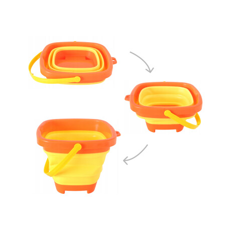 Set de Playa Infantil – Balde, Palita y Rastrillo con Molde Sc