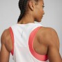 Run Cloudspun Tank W - Mujer White