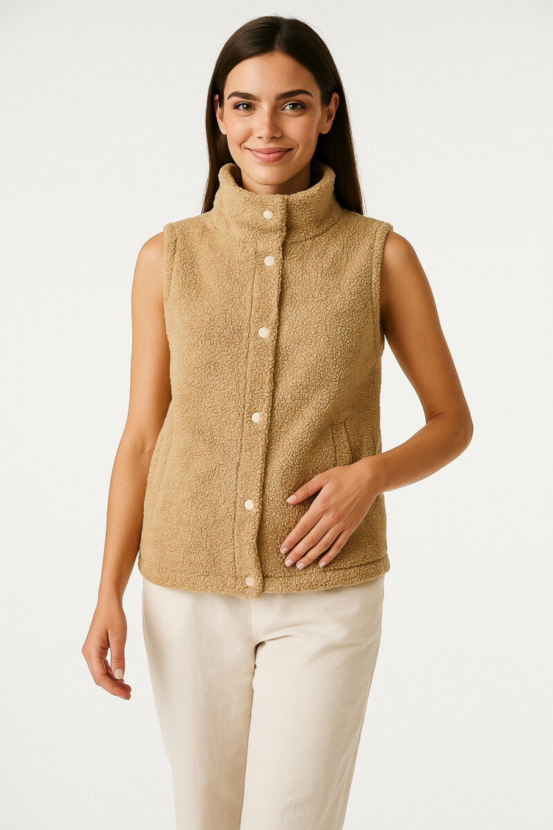 Chaleco Vivesca - Beige Claro 