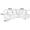 SOFA ESQUINERO LIBANO - VERIOS COLORES SOFA ESQUINERO LIBANO - VERIOS COLORES