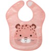 Babero alimentacion BUBA leopardo rosa