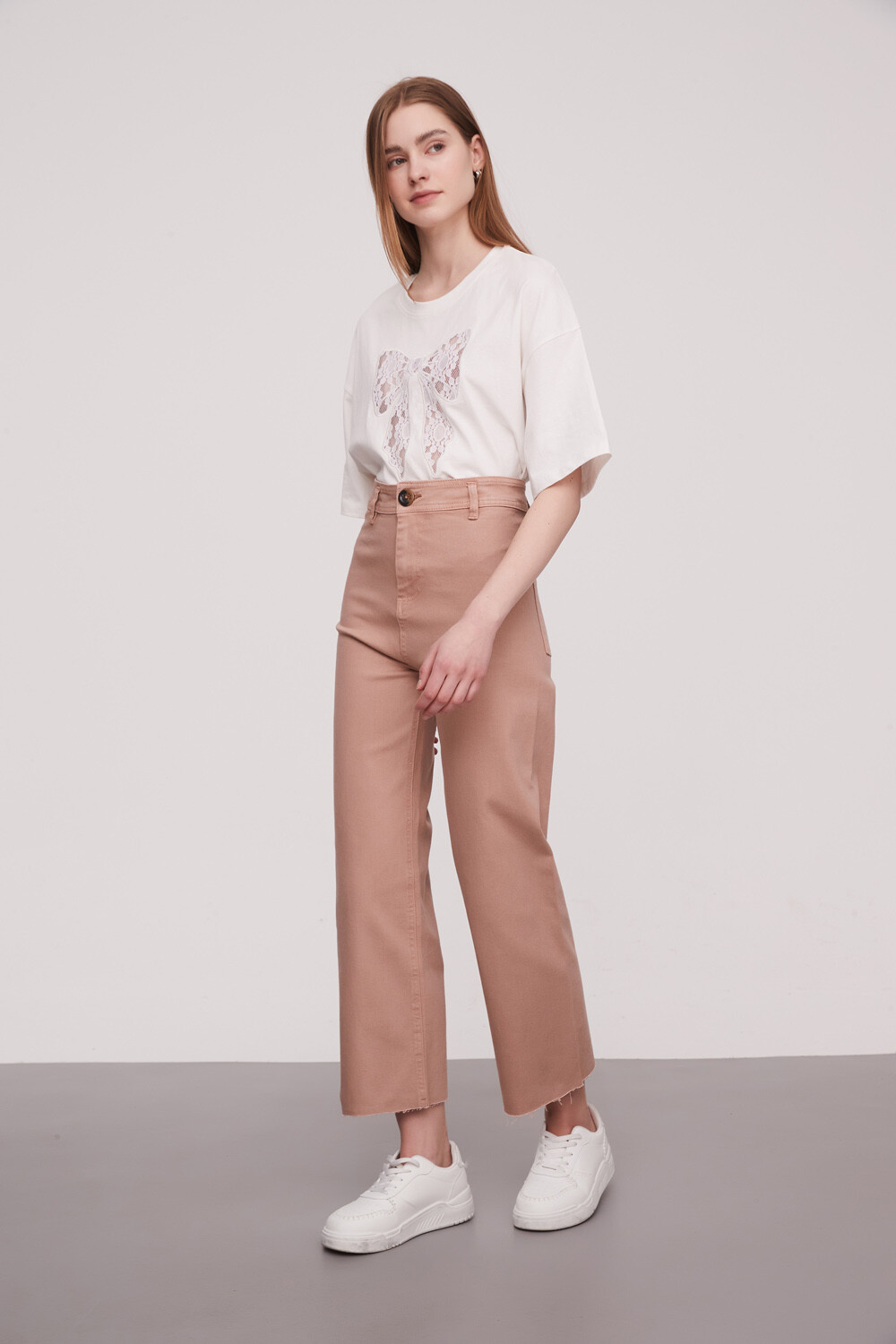 Pantalon Cobdar Beige Oscuro