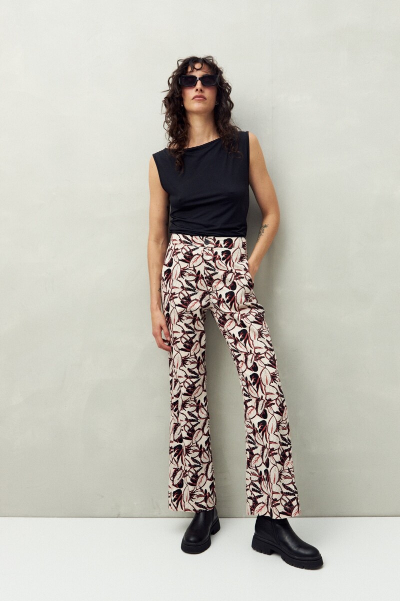 PANTALON BLUR - Ladrillo 