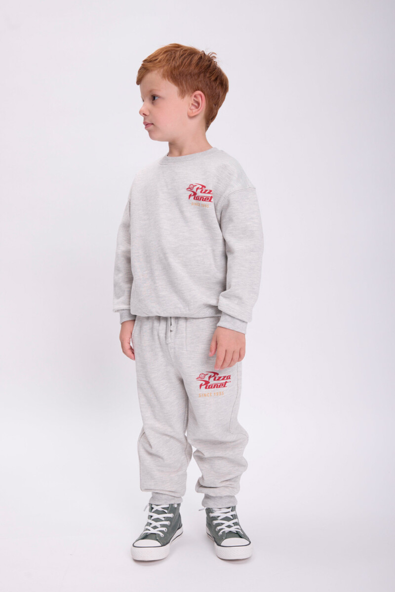 Pantalón deportivo jogger - Gris Claro 