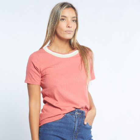 Remera Manga Corta Vini Rosa