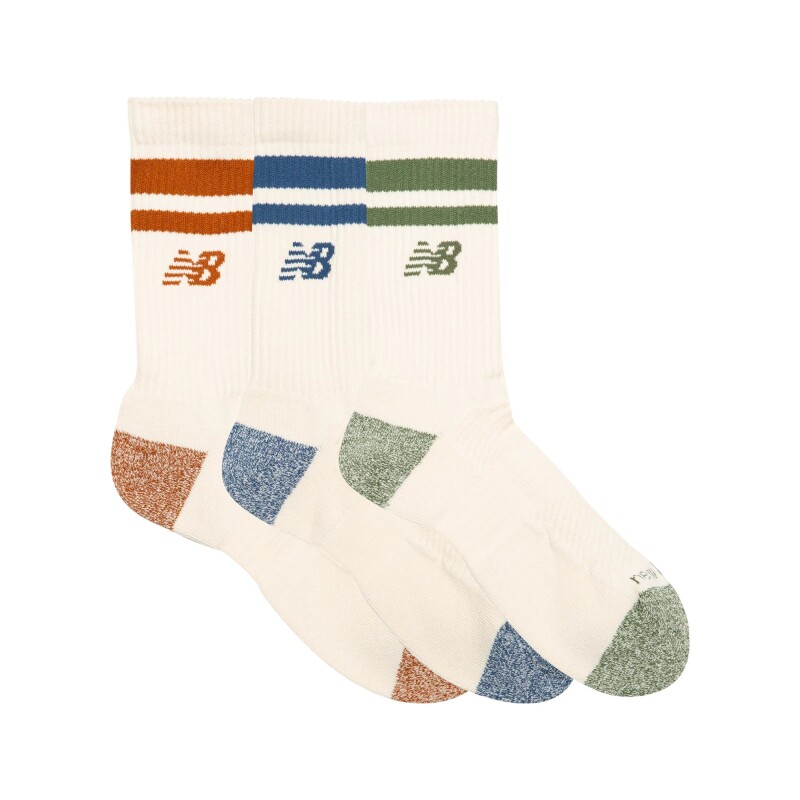Medias New Balance Unisex - Striped Crew Socks - LAS35210AS3 PRINT/PATTERN/MISC