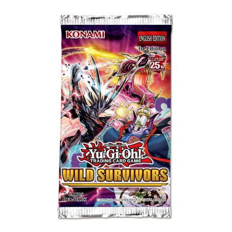 Booster Yu-Gi-Oh! Wild Survivors [Inglés] Booster Yu-Gi-Oh! Wild Survivors [Inglés]