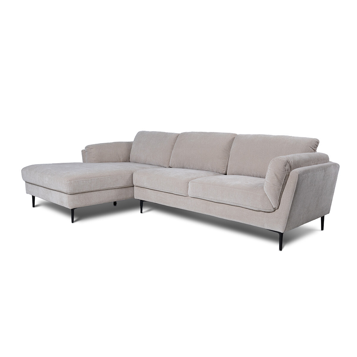 Rinconera Mister - Tela Microfibra - Chaise Izquierdo - 6686-4 Beige 