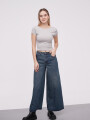 Pantalon Maca Azul Grisaceo
