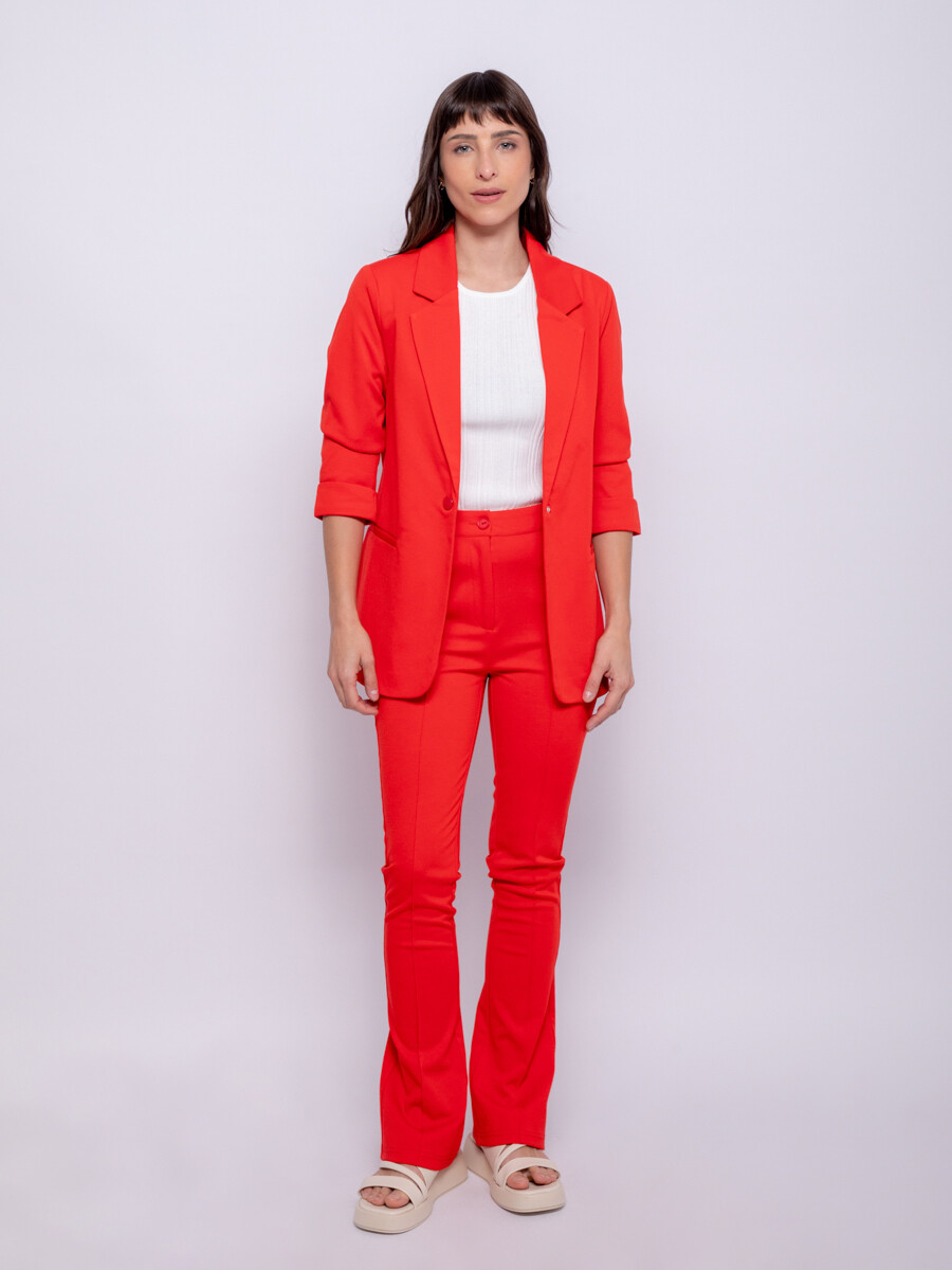 BLAZER CASS - Rojo Tabasco 