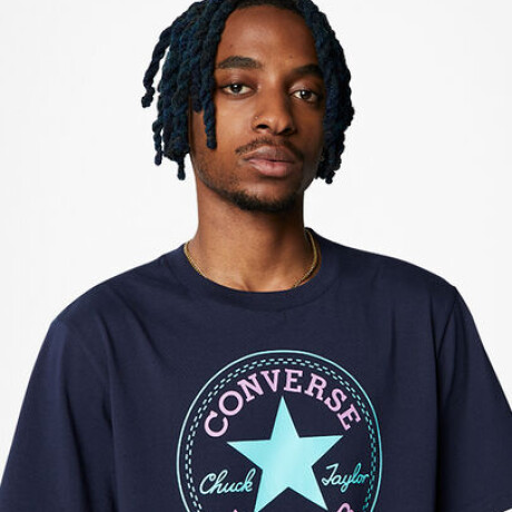 Remera Converse Unisex - Chuck Taylor Patch - 10024296A01 BLUE