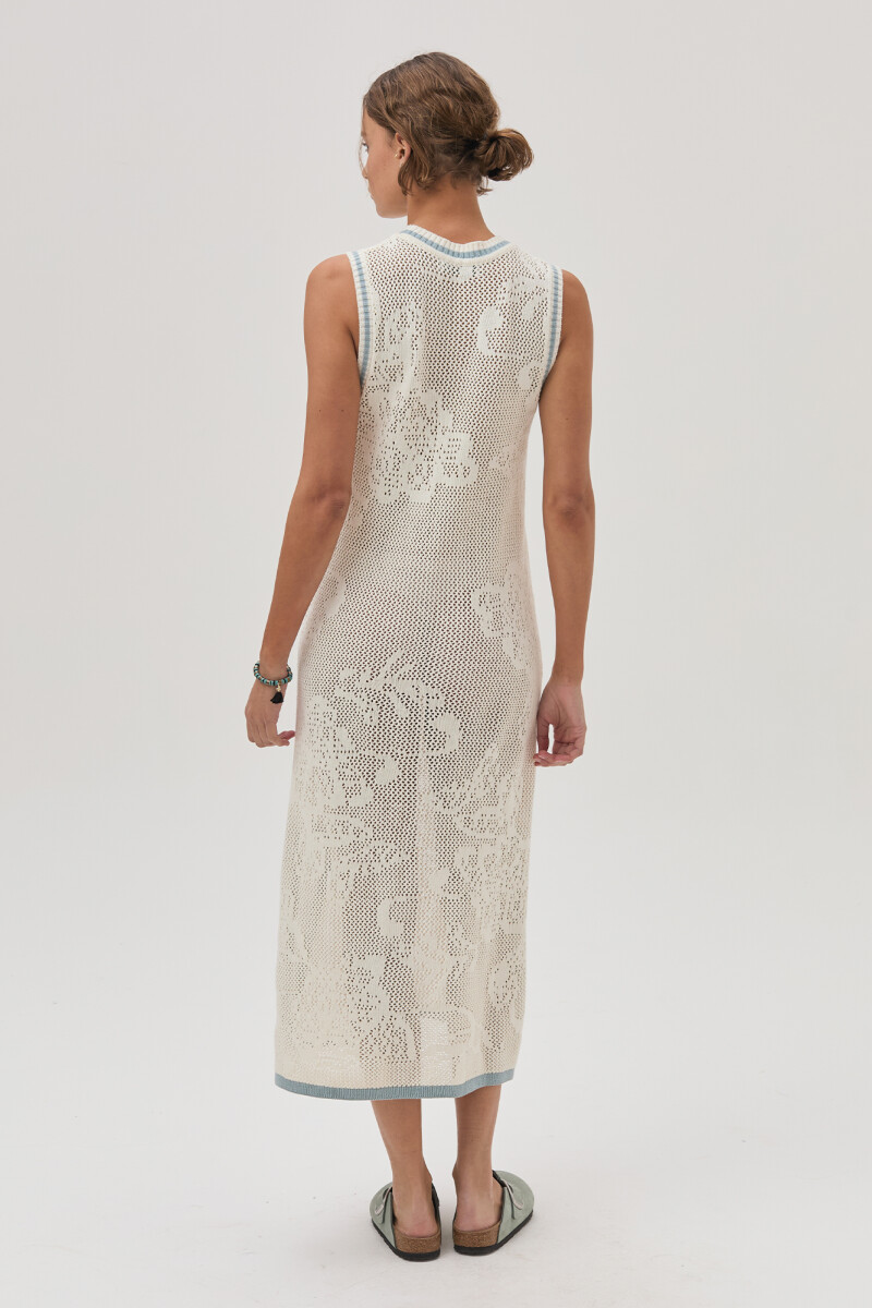 Vestido Acacia Crudo
