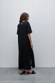 Vestido Daniel Cassin Aris Negro