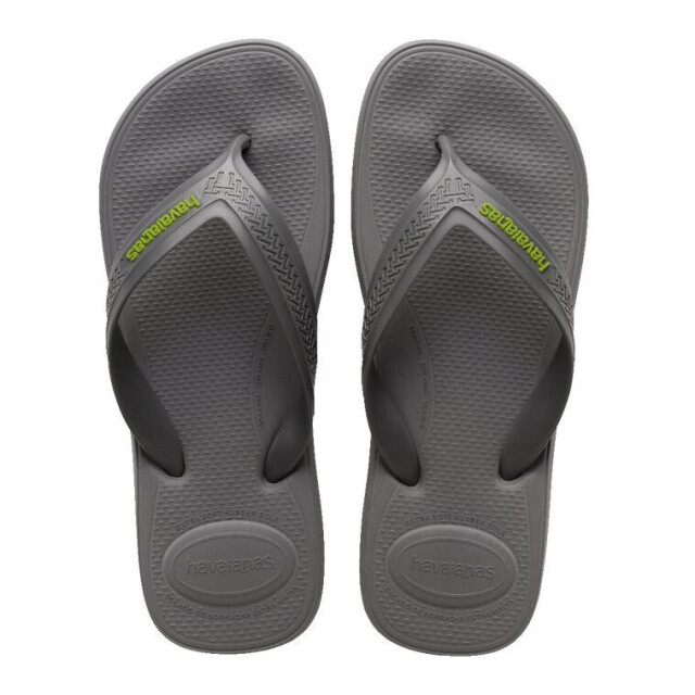 Sandalias de Hombre Havaianas Top Max Comfort Gris Acero