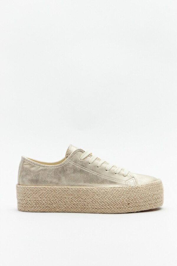 ZAPATILLA JUTEX Dorado