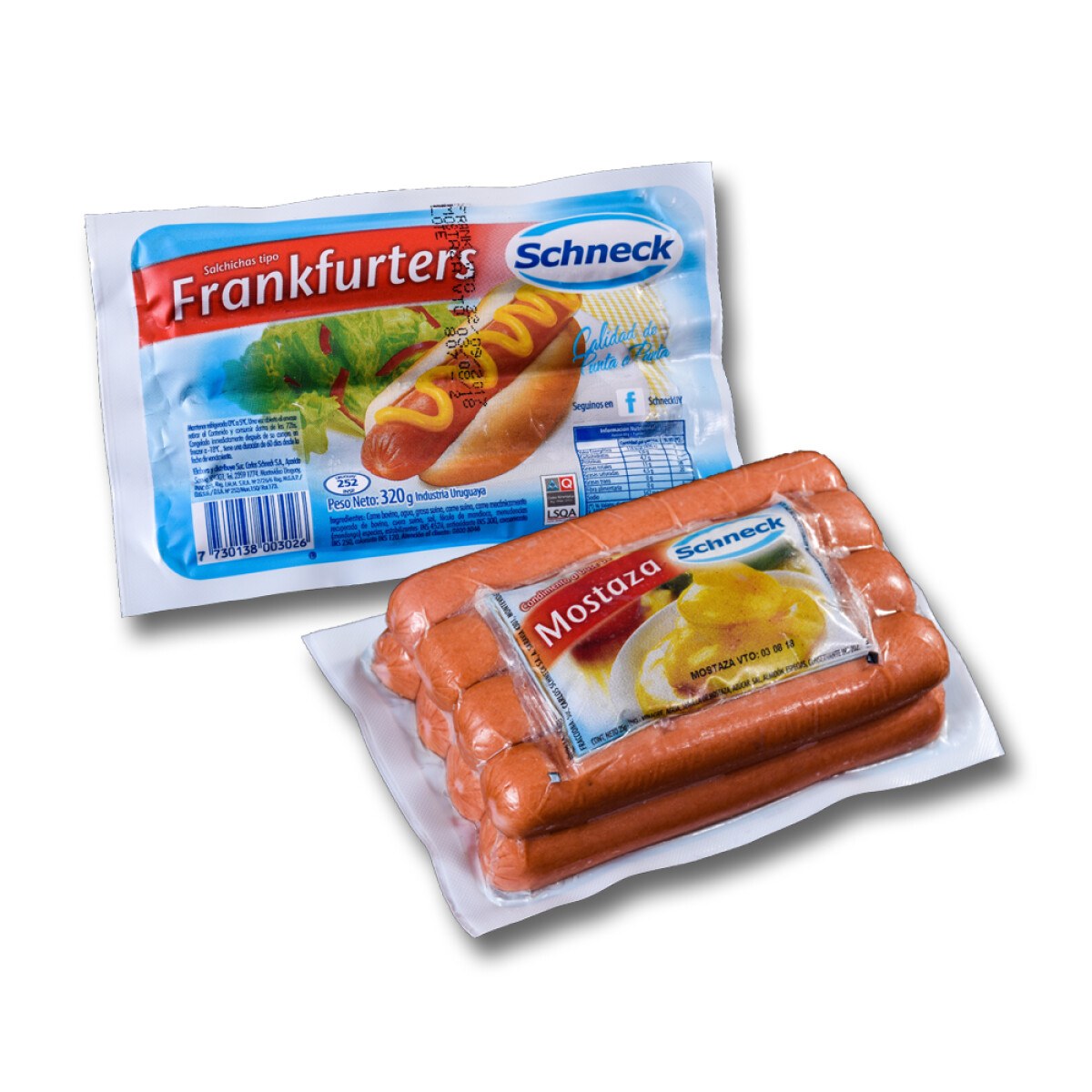 Panchos Schneck X 8 Unidades Cortos 