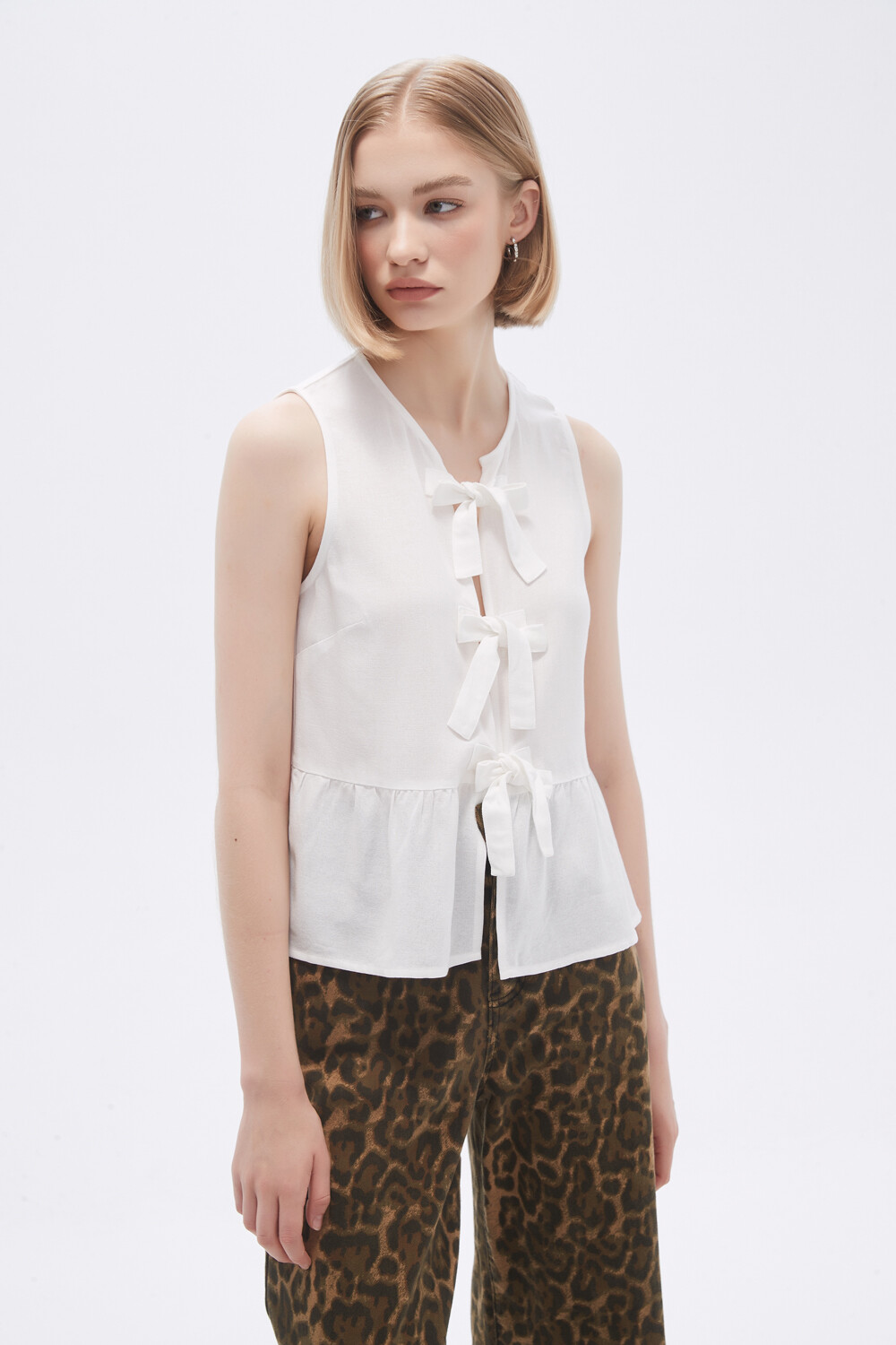 Blusa Yiana Blanco