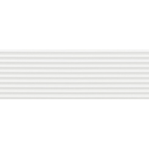 Porcelanato Blanco decorado Rectificado 30x90Cm pared BLANCO
