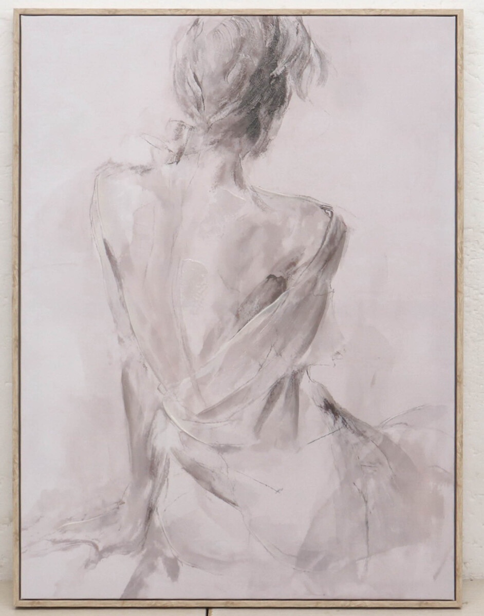 CUADRO - VEIL I, 60X80, BLANCO PAPEL TK25GG495A 