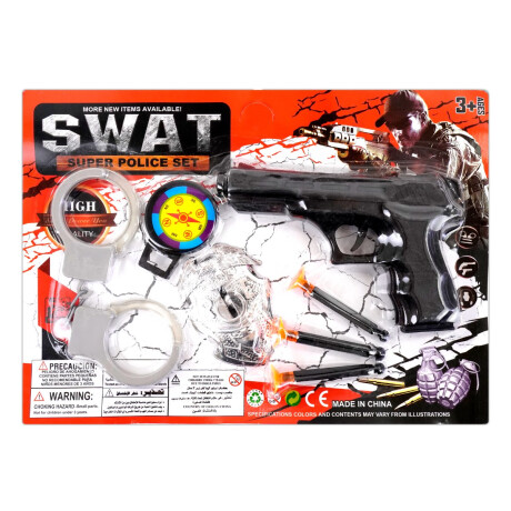 Set policia 7 piezas Set policia 7 piezas