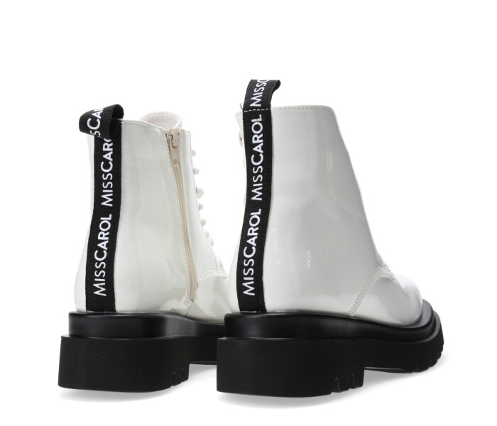 Botas de Mujer Miss Carol Saba Blanco Hueso