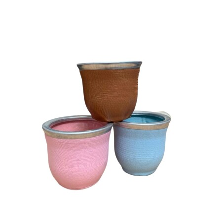 MATE DE VIDRIO MARRÓN MARRON