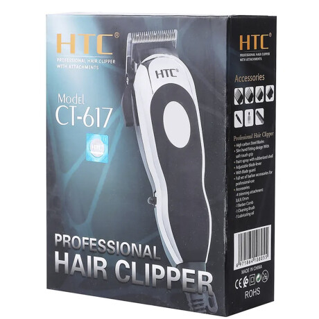 Cortapelo Cableado HTC CT-617 con Accesorios Cortapelo Cableado HTC CT-617 con Accesorios