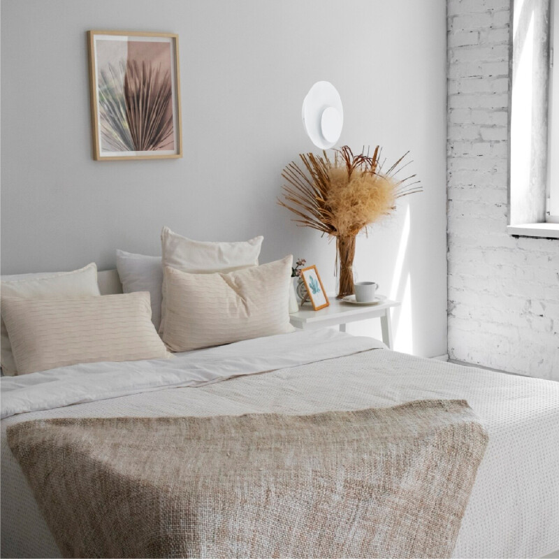 LUMINARIA DE PARED LENNY Luminaria de Pared Lenny Blanca
