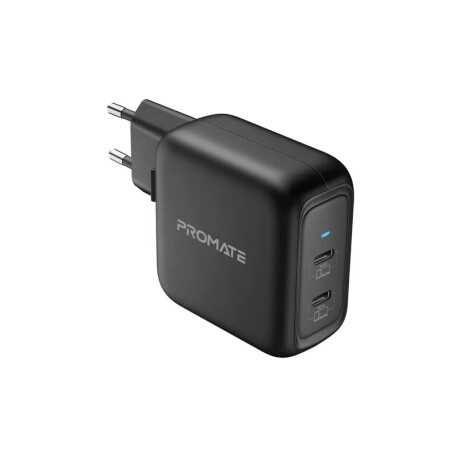 PROMATE GANPORT-90PD.EU-BK CARGADOR PARED DUAL USB-C 90W Promate Ganport-90pd.eu-bk Cargador Pared Dual Usb-c 90w