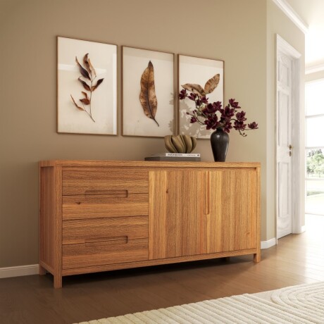 Aparador 2 Puertas 4 Cajones Nature Rúst U