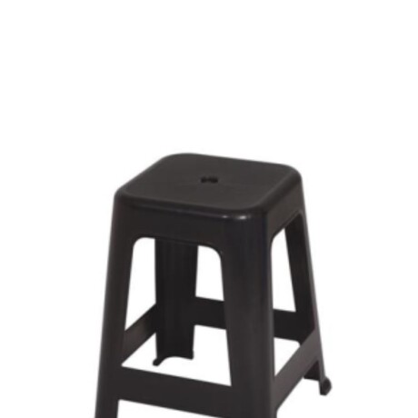 BANQUETA MOR PLASTICA (36X36X45) NEGRO BANQUETA MOR PLASTICA (36X36X45) NEGRO